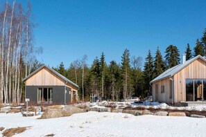 Cabin, 1 Bedroom, Balcony, Garden View | Exterior - Guest House Villa Nyman 4,5 km Outside Jakobstad (Pedersore)