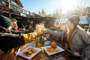 Outdoor dining - Serenity @ Snowmass - Great location! Big updates! (Snowmass Village)