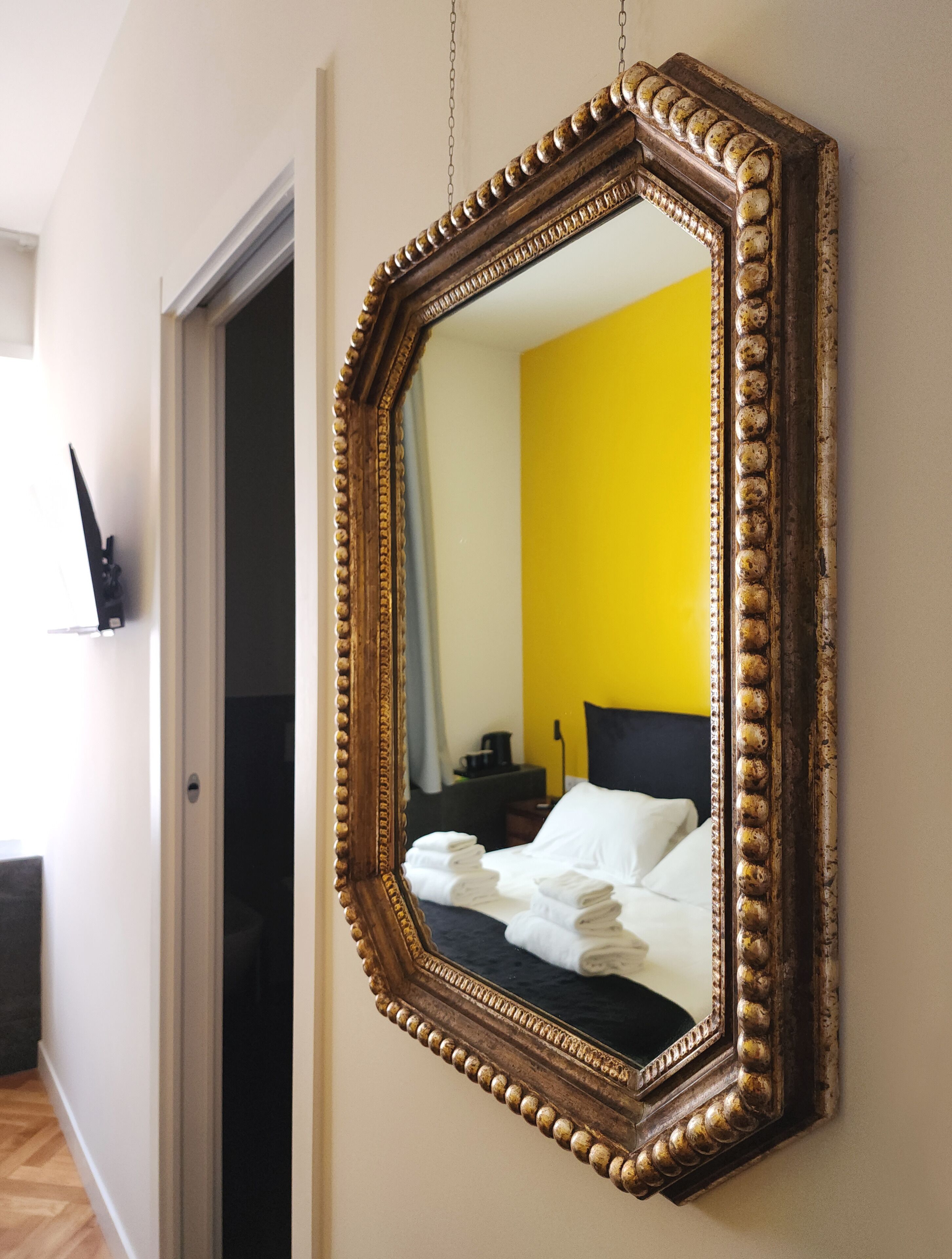 Quarto casal ou duplo conforto, vista para a cidade (Bacio) | Edredons de pluma, frigobar (abastecido com alguns itens grátis)