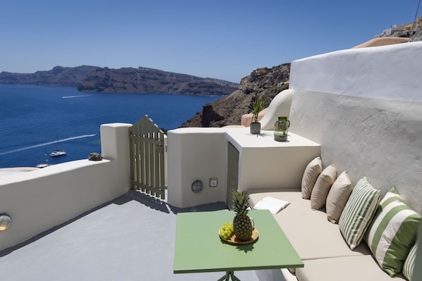 Traditional Villa, Ensuite, Sea View (Aris) | Terrace/patio