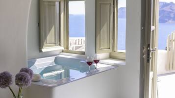 Traditional-Villa, mit Bad, Meerblick (Aris) | Wellness