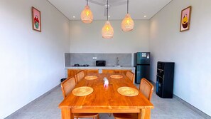 Luxury Villa, 2 Bedrooms, Kitchenette, Pool View | Private kitchenette