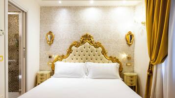 Standard-Doppelzimmer zur Einzelnutzung | Allergikerbettwaren, Minibar, Zimmersafe, Schreibtisch