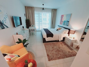 1 bedroom, iron/ironing board, free WiFi, bed sheets