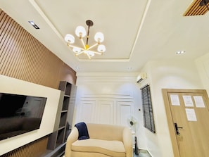 Apartamento, 2 quartos, para fumantes | Área de estar
