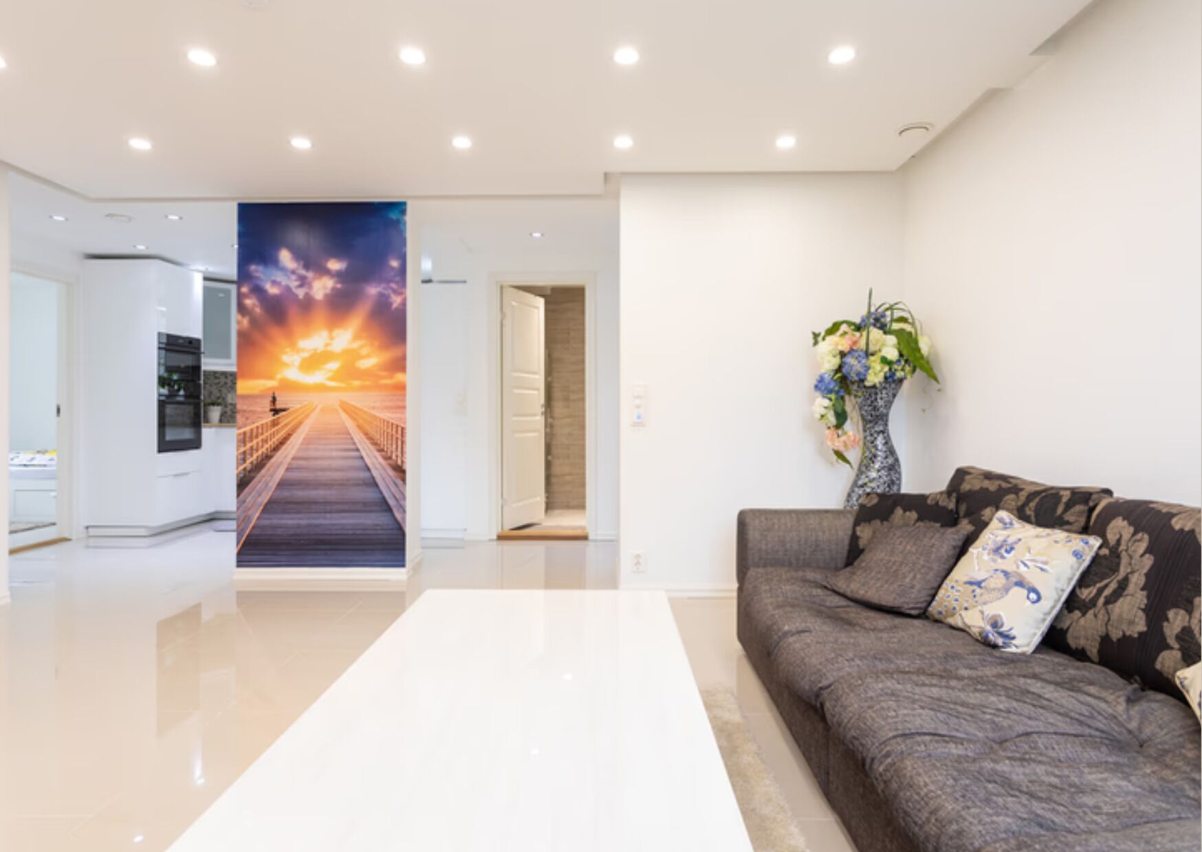 غرفة المعيشة