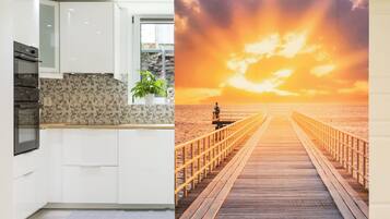 Apartment, 2 Bedrooms, Smoking, City View | Private kitchen