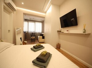Standaard studio | Geluiddichte muren, een strijkplank/strijkijzer, gratis wifi, beddengoed