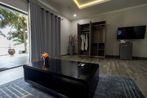 Family Room, Sea View | Living area - The Big Blue Resort & Spa (Nyanyanu)
