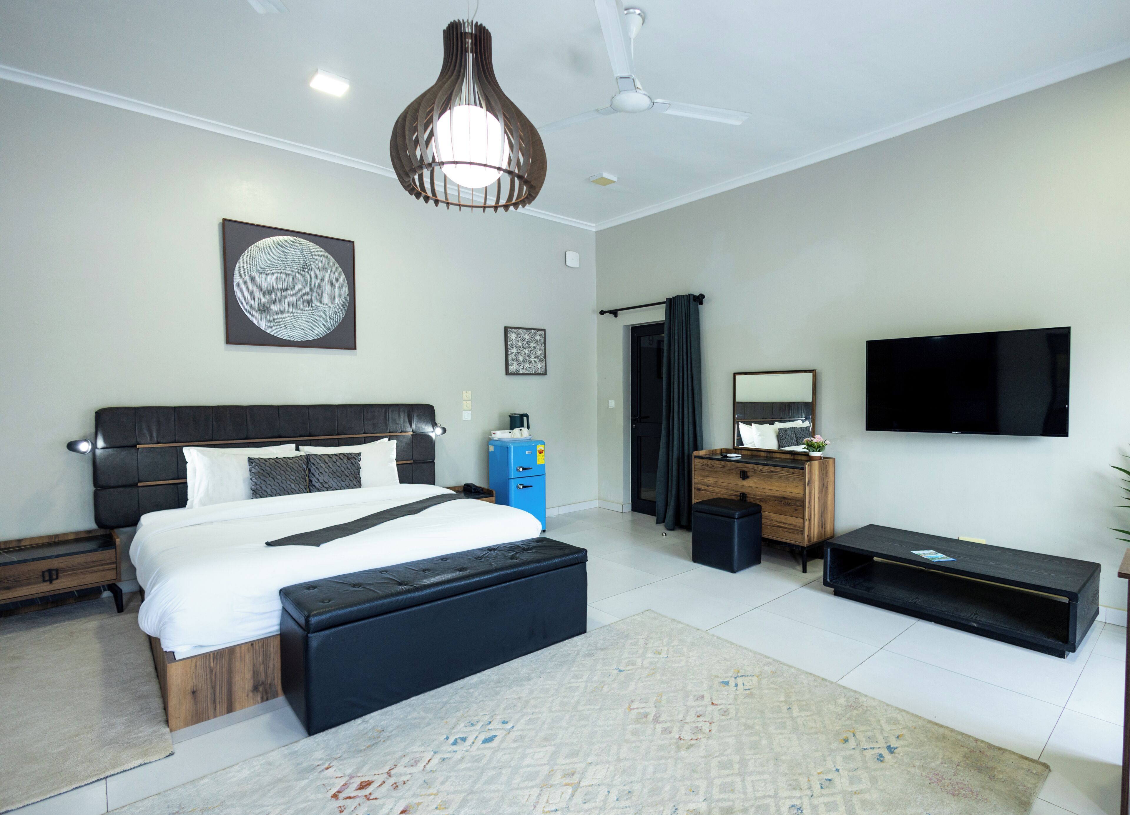 Chambre Exécutive, vue jardin