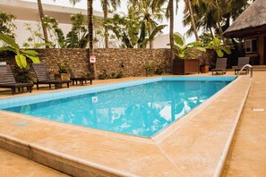 Family Cottage, Pool View | View from room - The Big Blue Resort & Spa (Nyanyanu)