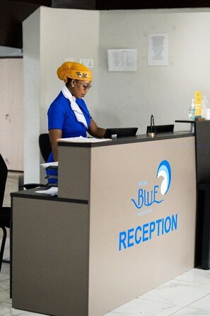 Reception - The Big Blue Resort & Spa (Nyanyanu)