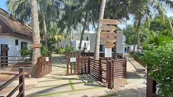 Fassade der Unterkunft