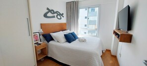 Wifi gratis y ropa de cama 
