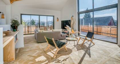 VillerĂ©al â GĂźte haut de gamme avec piscine, idĂ©al pour 10 personnes