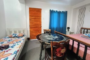 Queen Room | Desk, rollaway beds, free WiFi, bed sheets - Marcnel Bayside Resort powered by Cocotel (Oslob)