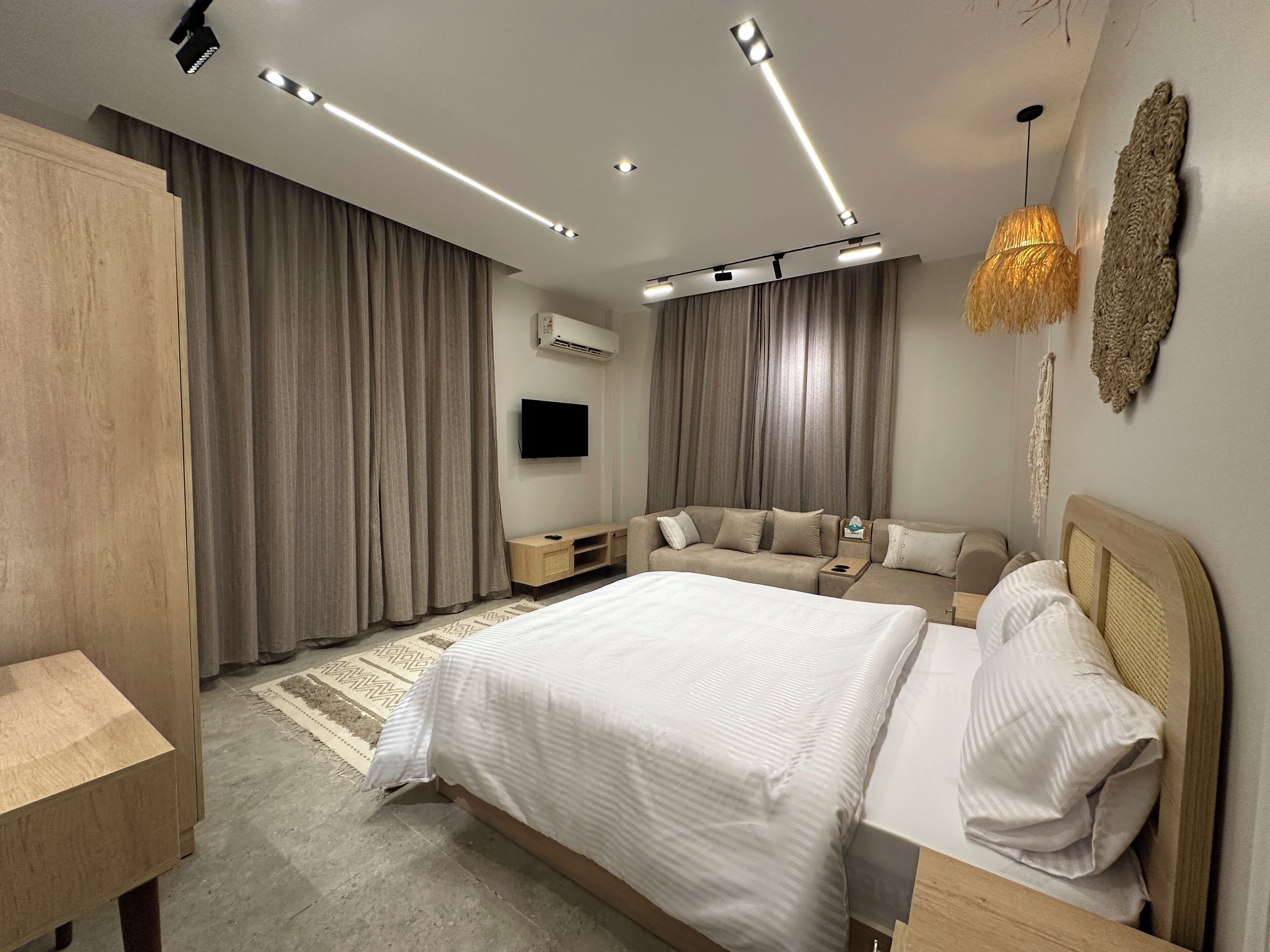 1 bedroom, iron/ironing board, travel crib, free WiFi