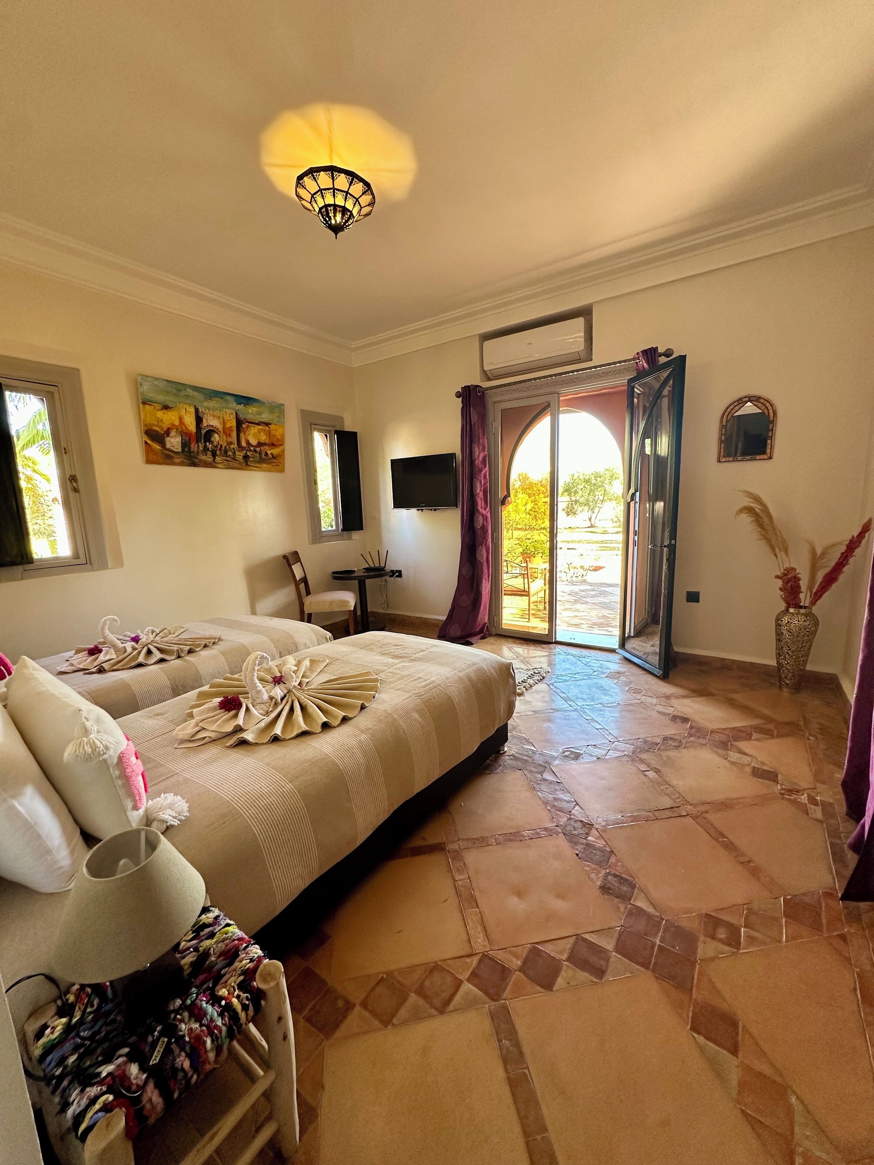 Classic Twin Room, 2 Twin Beds, Garden View | View from room