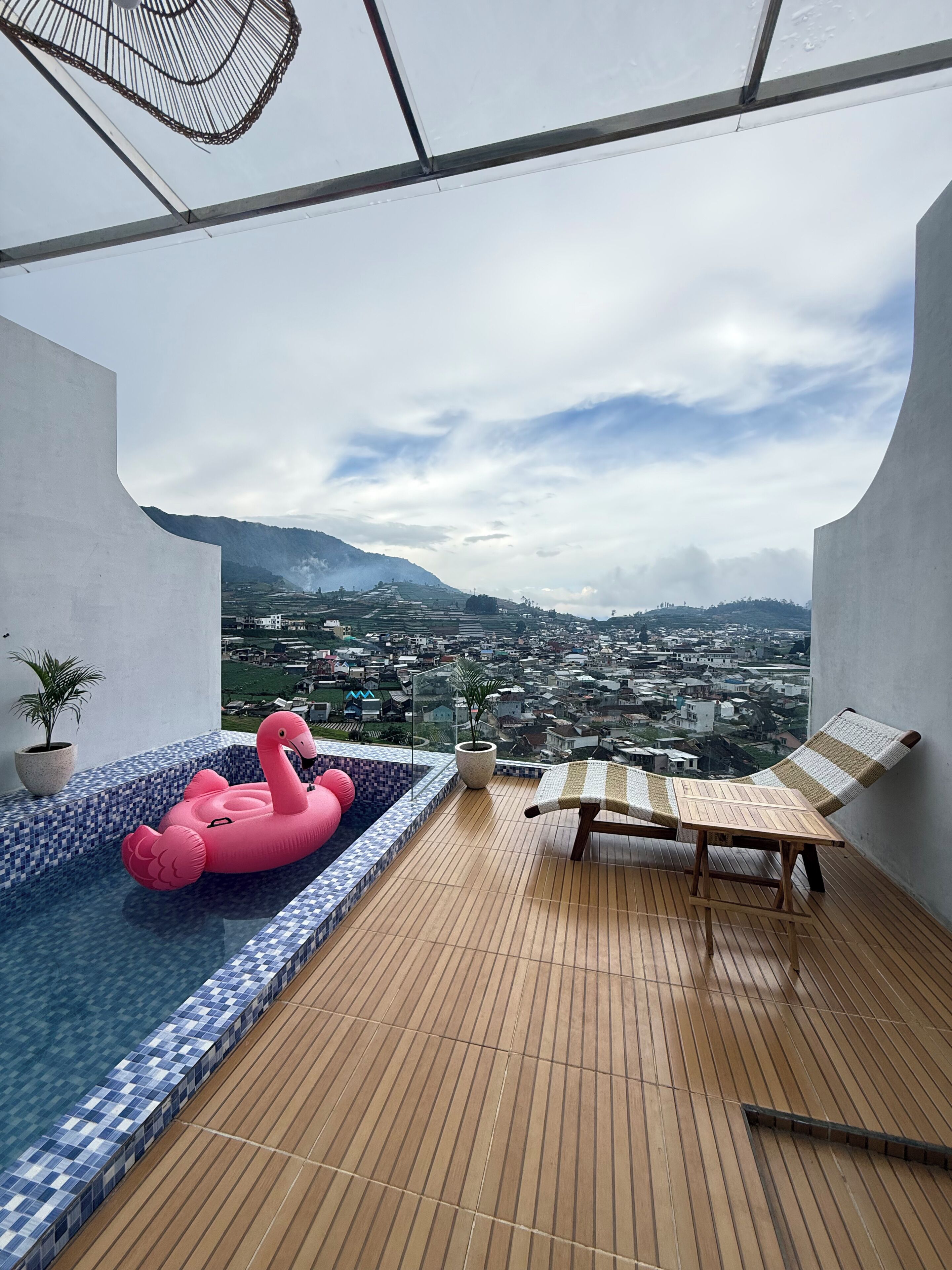 วิลล่าสำหรับครอบครัว, 2 ห้องนอน, วิวภูเขา, ติดภูเขา | สระว่ายน้ำ