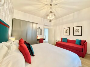 2 slaapkamers, een strijkplank/strijkijzer, wifi, beddengoed