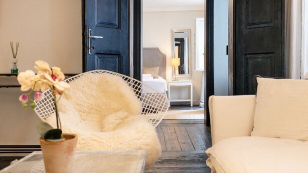 Living area - Modern apartment with private outdoor space (Trieste)