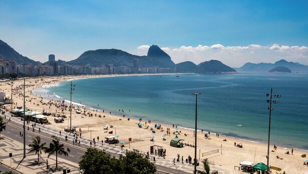 Deluxe Apartment, Beach View | Beach/ocean view - 2 minutos da praia de Copacabana - A801 (Rio de Janeiro)