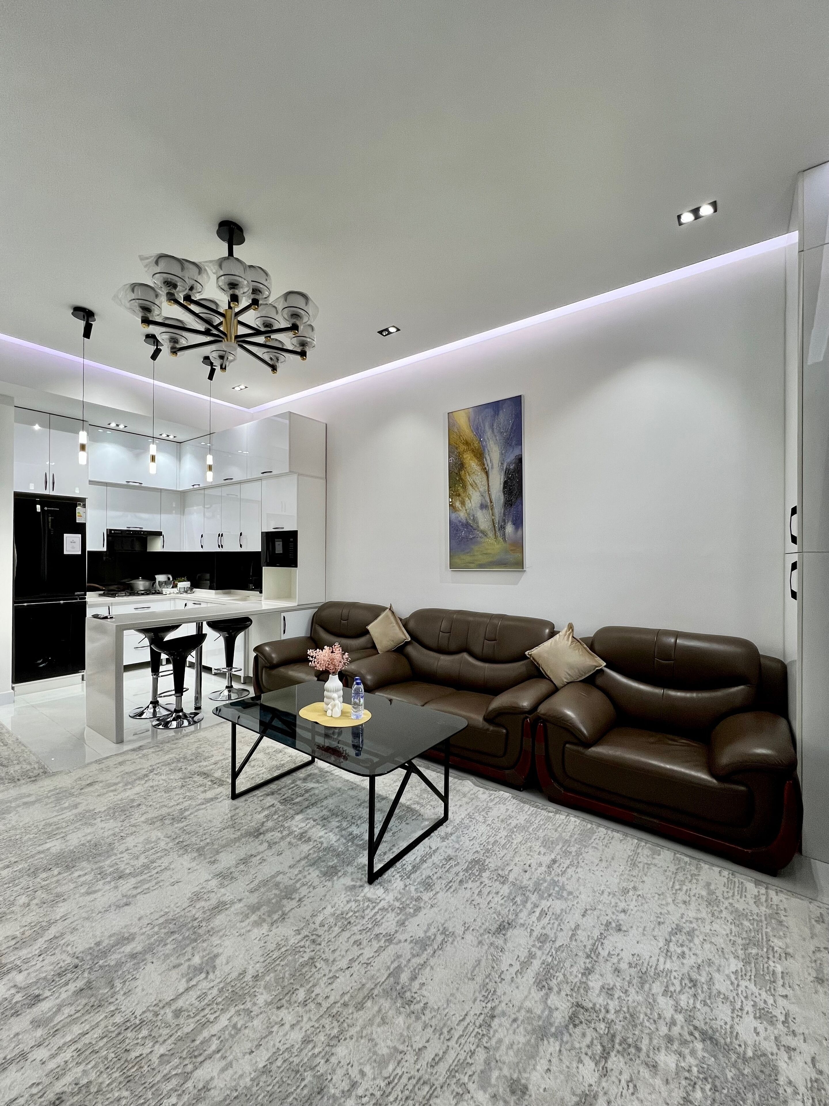 Blackout curtains, iron/ironing board, free WiFi, bed sheets