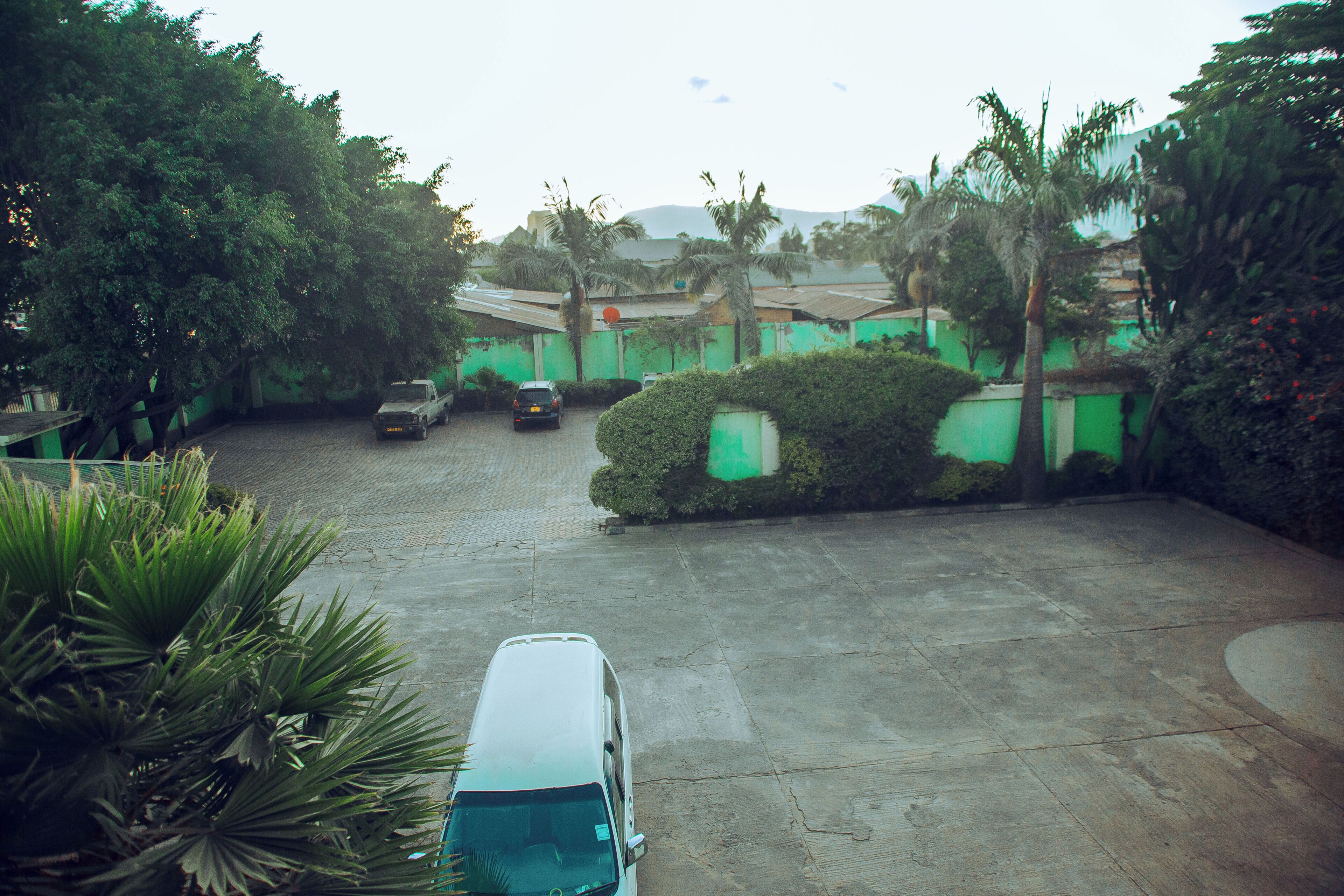 Voorkant van accommodatie