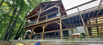 Cozy Sacandaga Lakefront Home, Pet Friendly, Sleeps 15, Fire pit, Outdoor deck