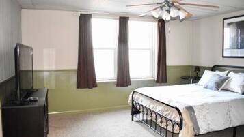 3 dormitorios, escritorio, tabla de planchar con plancha y wifi gratis