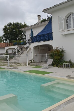 Una piscina climatizada