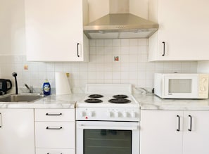 Microwave, oven, stovetop