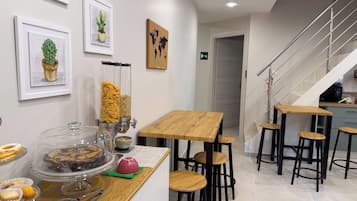 Petit déjeuner buffet compris tous les jours