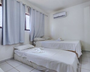 3 bedrooms, internet, bed sheets