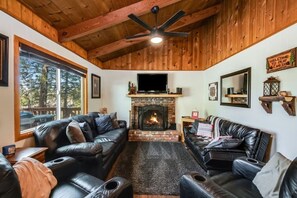 تلفزيون، مدفأة