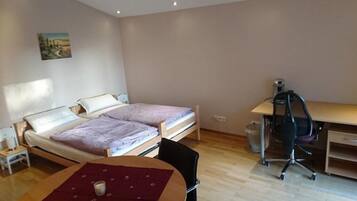 1 chambre, fer et planche à repasser, Wi-Fi, draps fournis