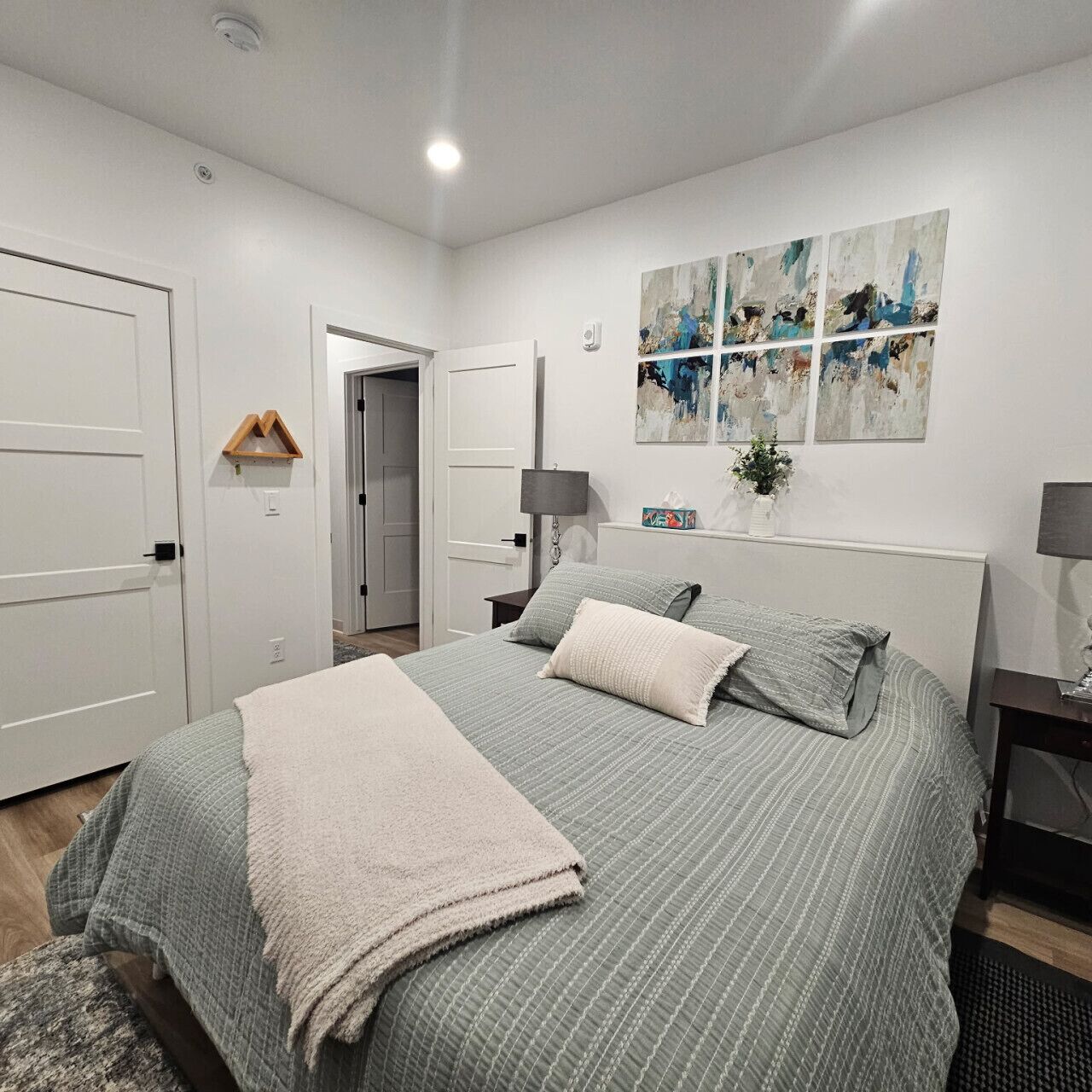 2 chambres, Wi-Fi, literie fournie