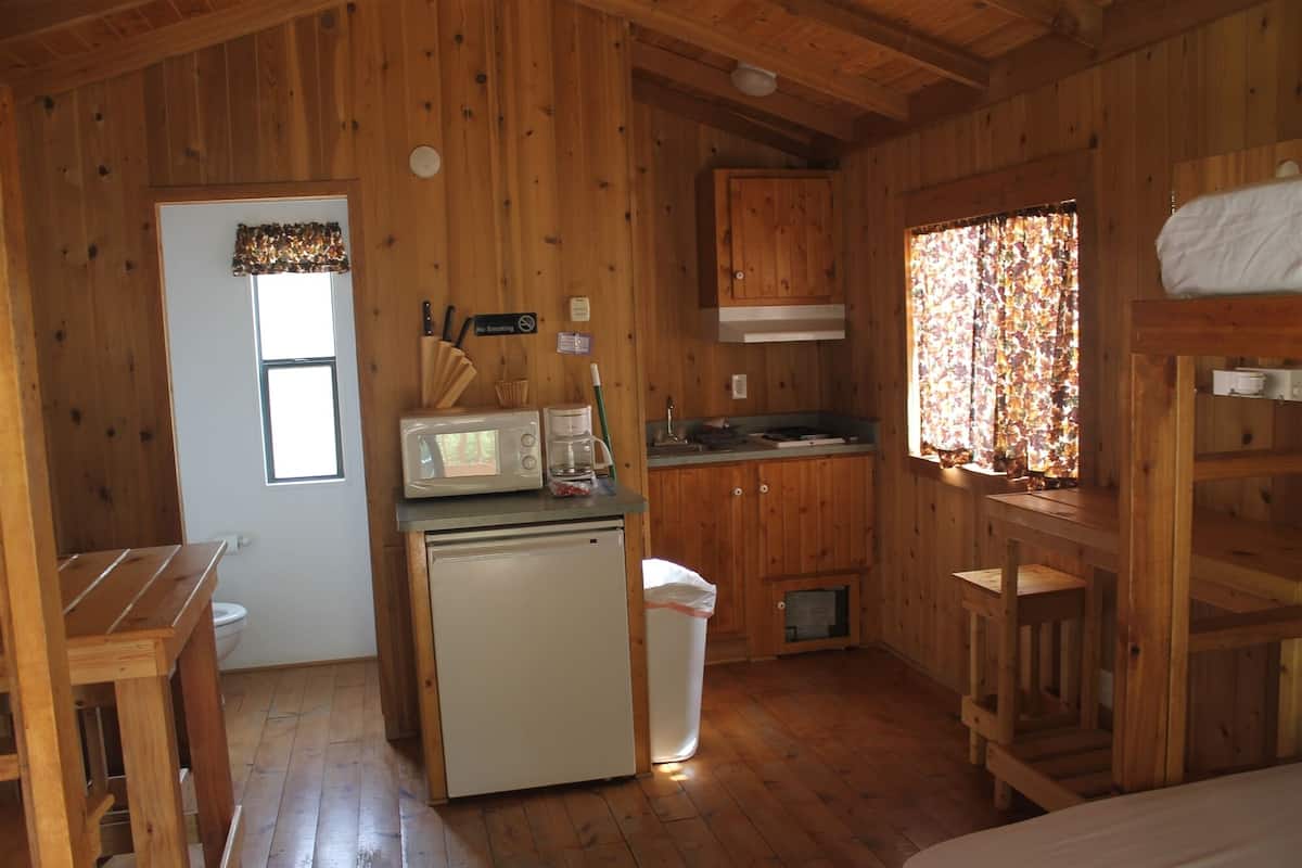 Cabane, coin cuisine | Coin cuisine privé | Cafetière/bouilloire