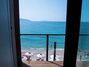 Junior Suite, Balcony, Beach View | Water view - Dukes Albania (Orikum)