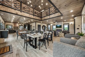 Dining - Brand New, Ultra Lux 8BR Cabin w/ Indoor Pool & Theater, Waterpark Access, & PS5 (Sevierville)