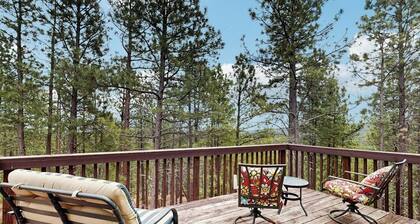 Spacious and secluded home with mountain views, gas grill, decks & home office