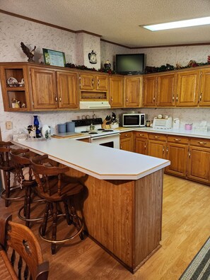 Mikrovågsugn, ugn, spishäll och diskmaskin