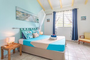 1 bedroom, iron/ironing board, free WiFi, bed sheets - ALAMANDA (1 to 3 people) (DESHAIES)