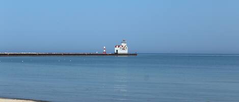 Sun loungers, beach towels