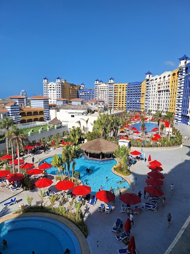 2-bedroom hotel in marvelous Alamein with WiFi, AC