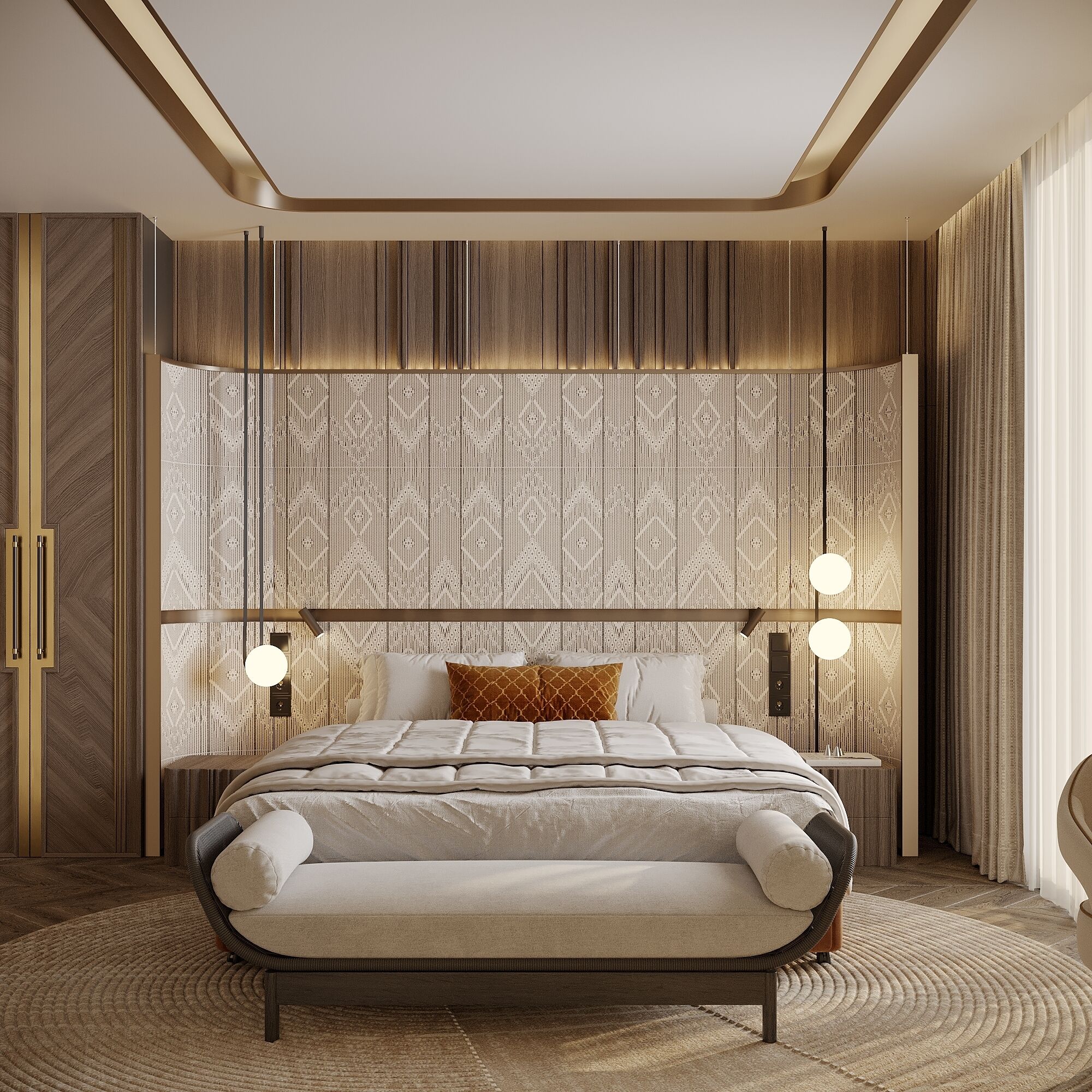 套房, 1 张特大床 (Ambassador) | 客房内保险箱、遮光窗帘、熨斗/熨衣板、免费 WiFi