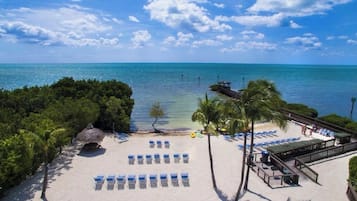 Solsenger og strandhåndklær