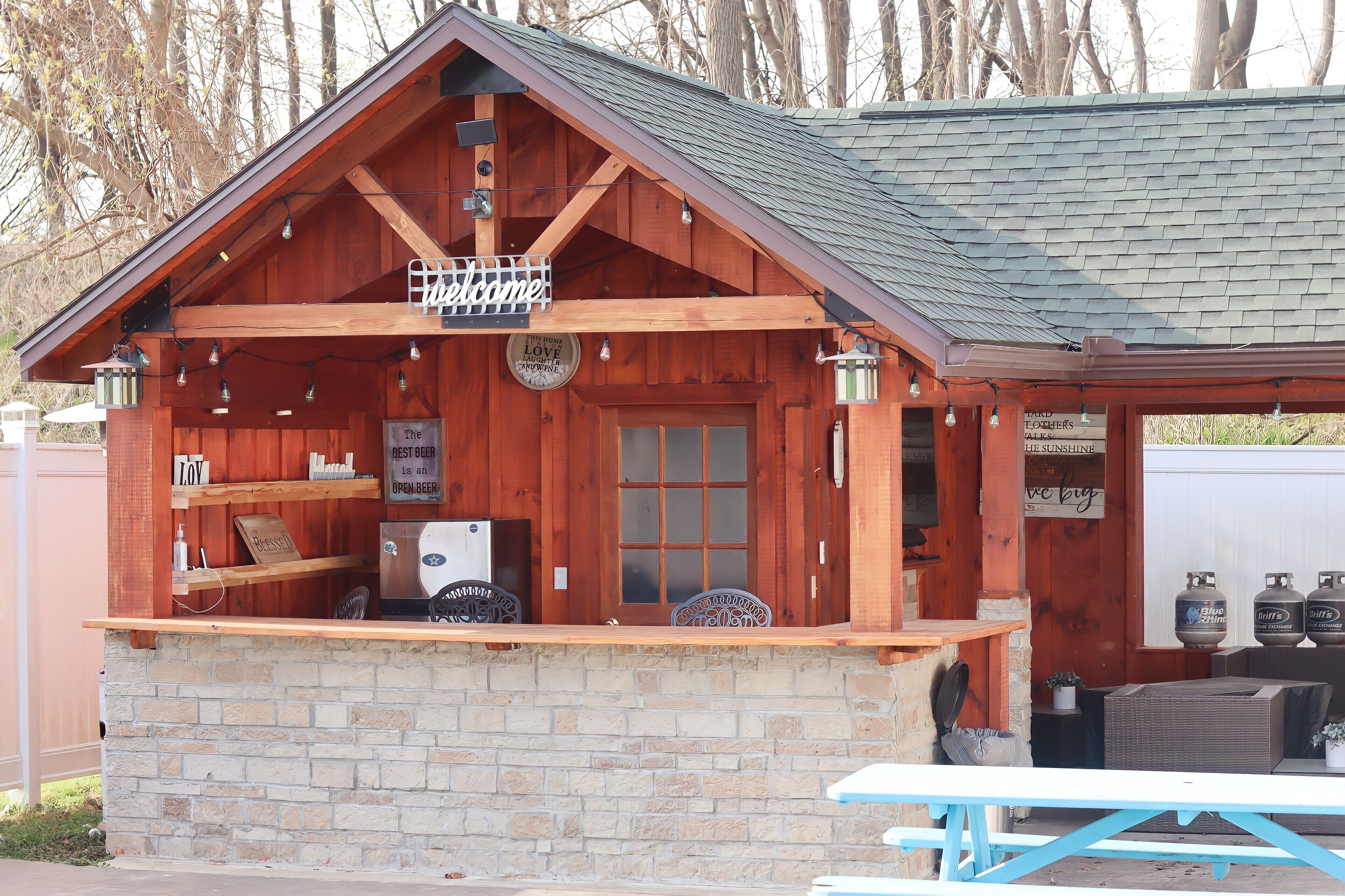 Overnattingsstedets uteområder