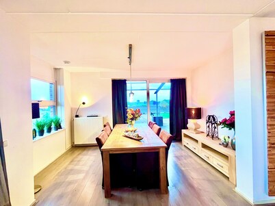 Comfortable condo with large outdoor living space in vibrant Veldhoven near ASML