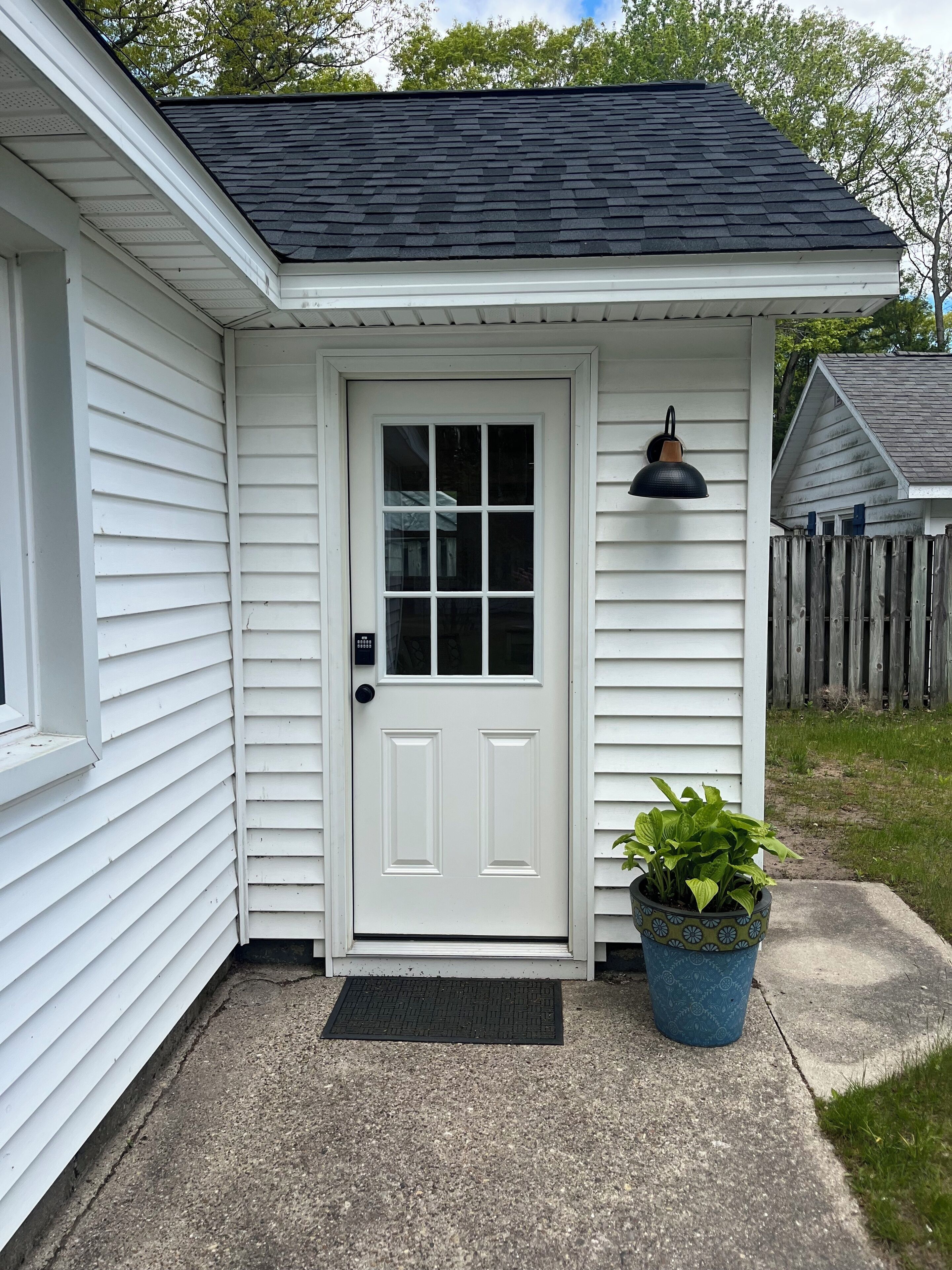 Exterior detail